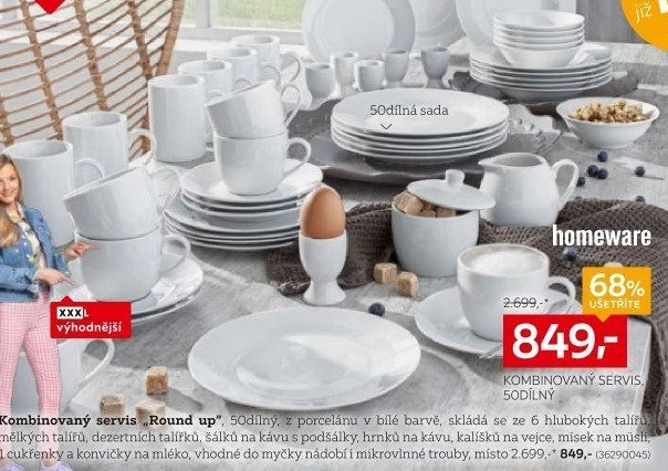 Jídelní souprava Homeware