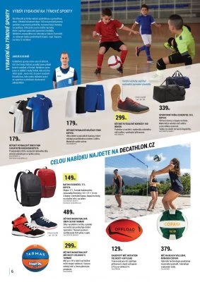 akční leták Decathlon 1.9.2020-13.9.2020