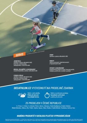 akční leták Decathlon 1.9.2020-13.9.2020