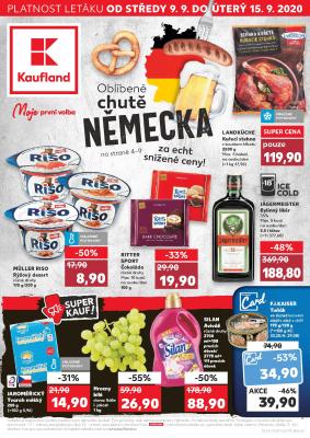 akční leták Kaufland 9.9.2020-15.9.2020