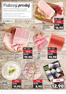 akční leták Kaufland 9.9.2020-15.9.2020