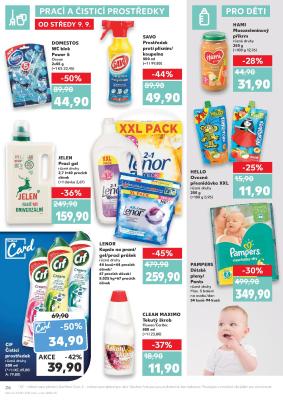 akční leták Kaufland 9.9.2020-15.9.2020