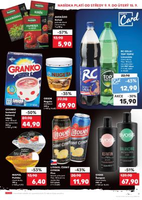 akční leták Kaufland 9.9.2020-15.9.2020