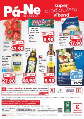 akční leták Kaufland 9.9.2020-15.9.2020