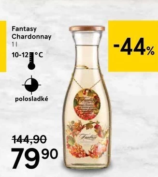 Víno Chardonnay Fantasy Migdal Chateau Cojusna