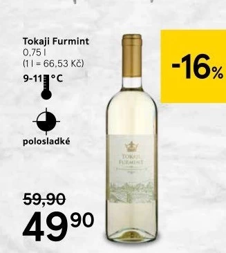 Víno Furmint Tokaji