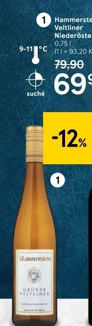 Víno Grüner Veltliner Hammerstein