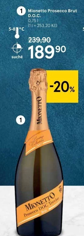 Prosecco Brut DOC Mionetto