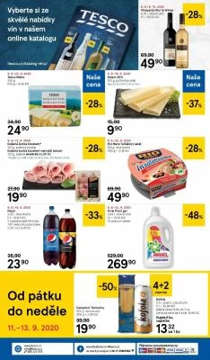 akční leták Tesco 9.9.2020-15.9.2020