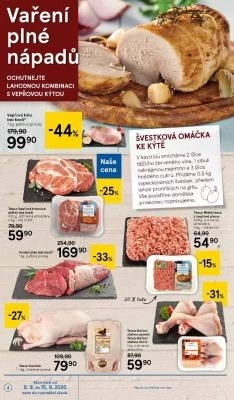 akční leták Tesco 9.9.2020-15.9.2020