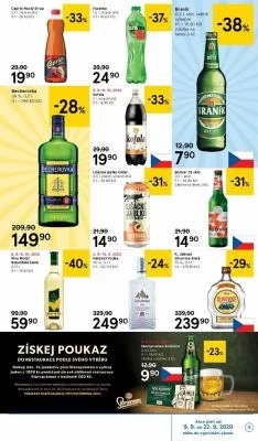 akční leták Tesco 9.9.2020-15.9.2020