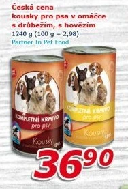 Konzerva pro psy Česká cena