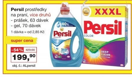 Prací gel Persil
