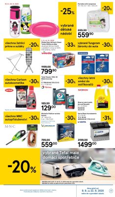 akční leták Tesco 9.9.2020-15.9.2020