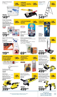 akční leták Tesco 9.9.2020-15.9.2020