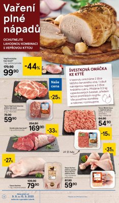 akční leták Tesco 9.9.2020-15.9.2020