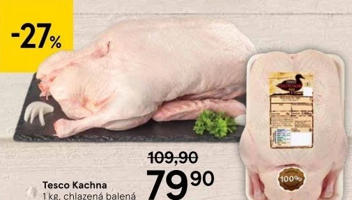 Kachna Tesco