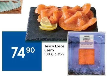Losos uzený Tesco