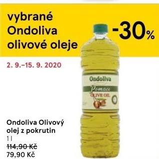 Olej z pokrutin Ondoliva