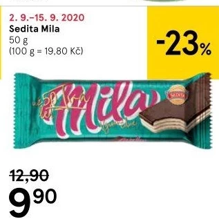 Oplatky Mila Sedita