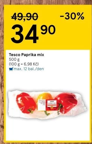 Paprika mix Tesco