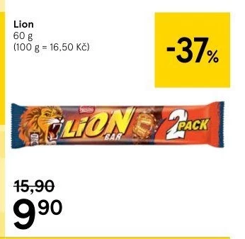 Tyčinka Lion Nestlé