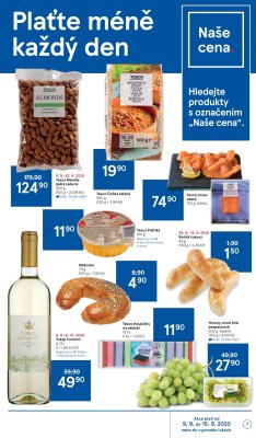 akční leták Tesco 9.9.2020-15.9.2020