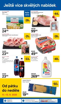akční leták Tesco 9.9.2020-15.9.2020
