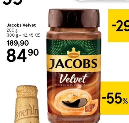 Instantní káva Jacobs Velvet