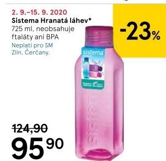 Láhev na pití Sistema