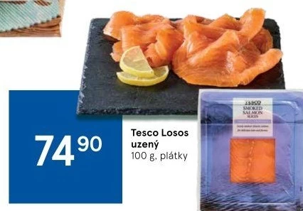 Losos uzený Tesco