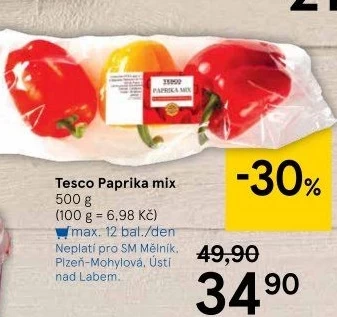Paprika mix Tesco