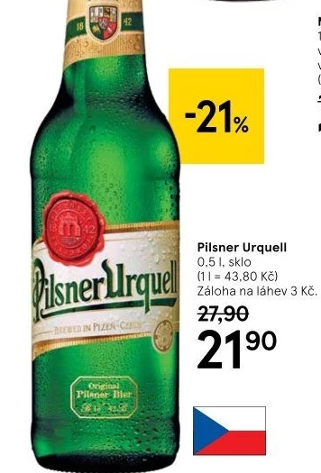 Pivo Pilsner Urquell