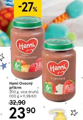 Příkrm ovocný Hami