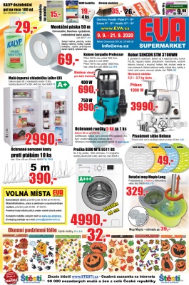 akční leták EVA.cz 9.9.2020-21.9.2020