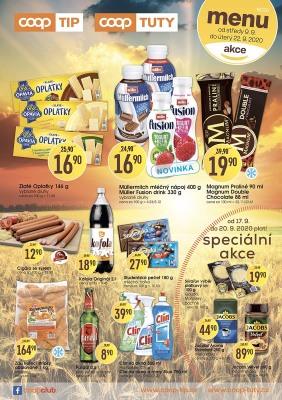 akční leták COOP 9.9.2020-22.9.2020