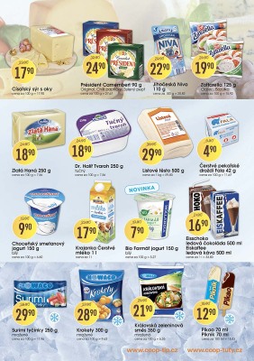 akční leták COOP 9.9.2020-22.9.2020