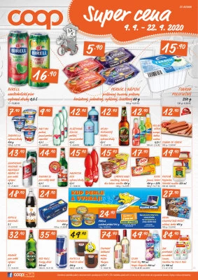 akční leták COOP 9.9.2020-22.9.2020