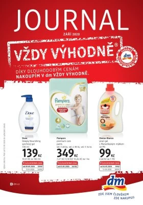 akční leták dm drogerie 10.9.2020-14.10.2020