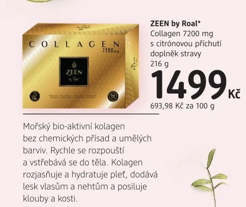 Doplněk stravy Collagen Zeen by Roal