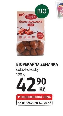 Kokosky Biopekárna Zemanka