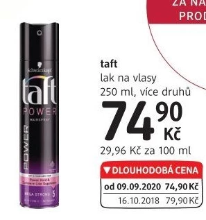 Lak na vlasy Taft Schwarzkopf