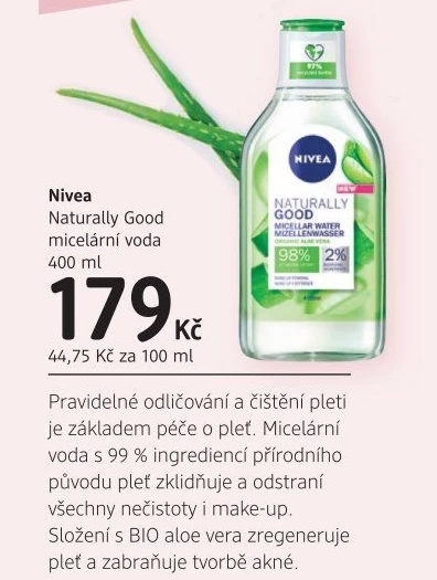 Micelární voda Nivea