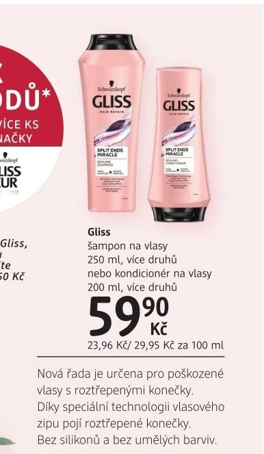 Šampon Gliss Schwarzkopf