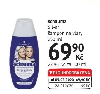 Šampon Schauma Schwarzkopf