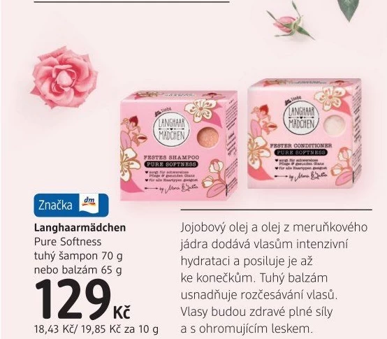 Šampon tuhý Langhaarmädchen
