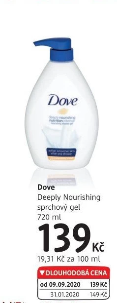 Sprchový gel Dove