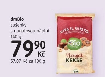 Sušenky s náplní Viva il Gusto dm Bio
