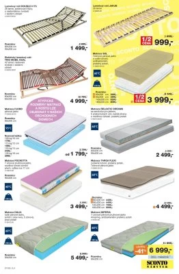 akční leták Sconto nábytek 11.9.2020-1.10.2020