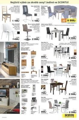 akční leták Sconto nábytek 11.9.2020-1.10.2020